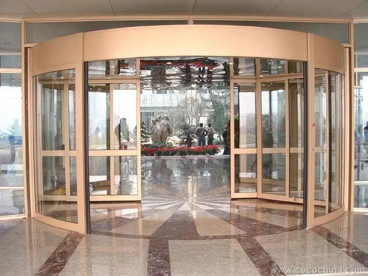 不锈钢两翼旋转门,不锈钢旋转门经久耐用