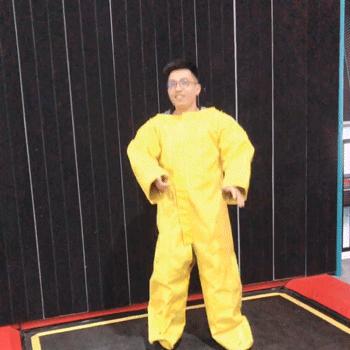 滑滑梯和蹦床乐园,弹力空间蹦床滑梯