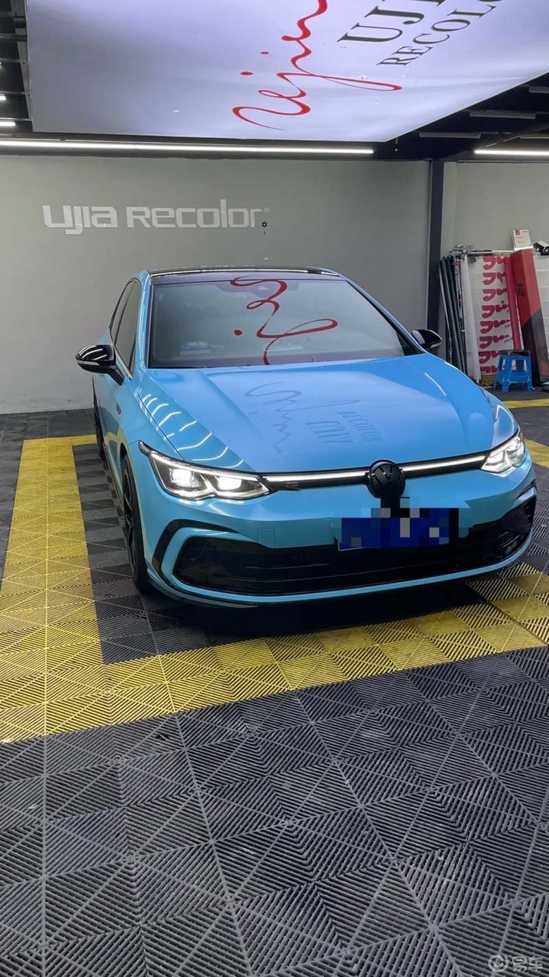 高尔夫8提车,高尔夫8代改装外观最佳案例