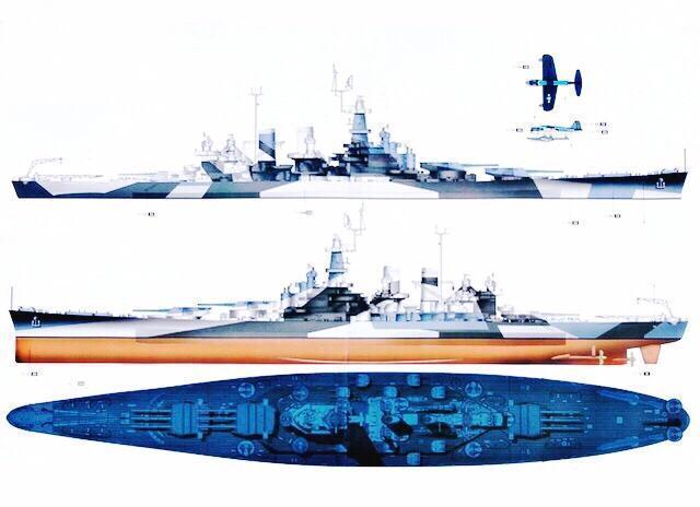 北卡罗来纳级战列舰装甲布局,美系北卡罗来纳级战列舰