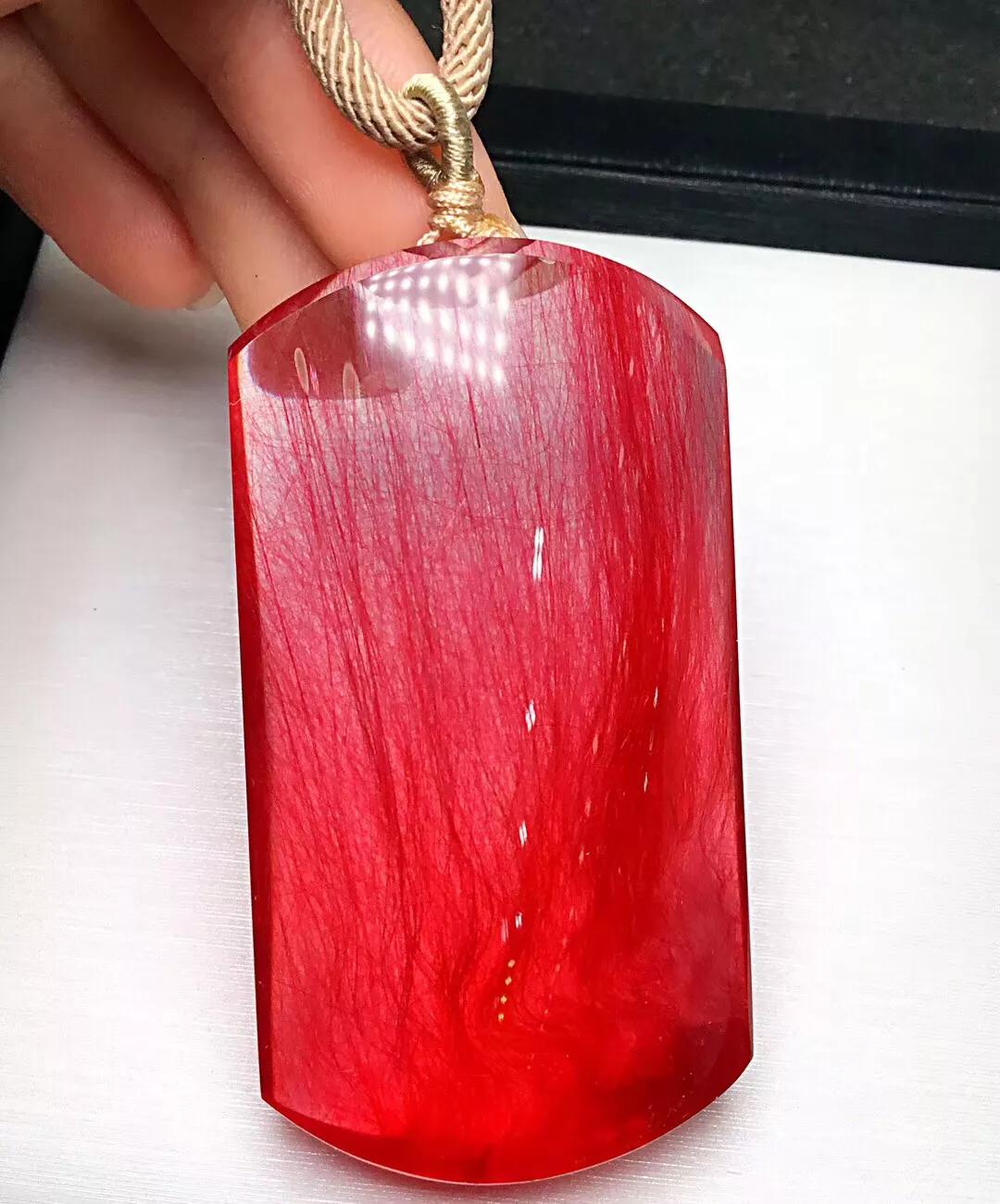 红发晶对比,红发晶宝石