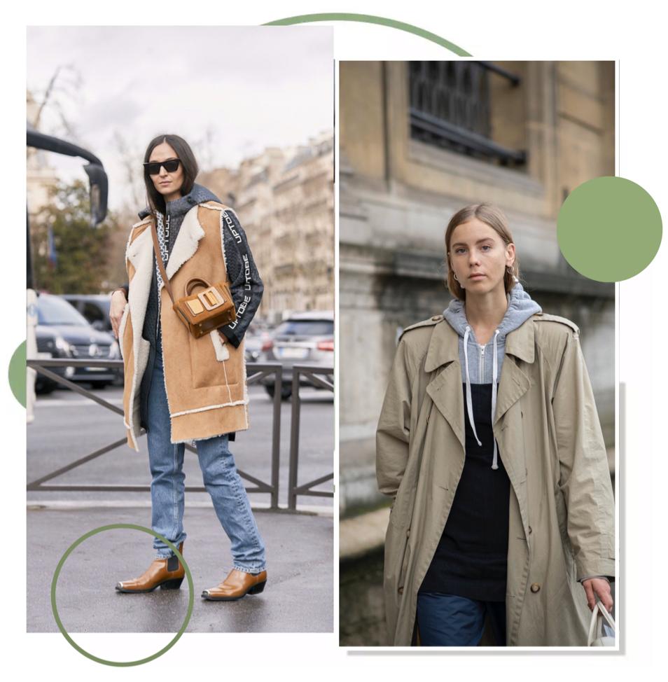 秋冬季节卫衣单穿有些冷，加件外套一起穿，舒适时尚又有范儿