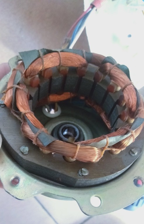 250毫米台式风扇的内部构造（不带电源板，一）