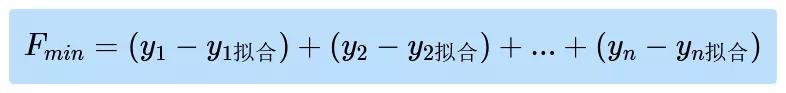 最小二乘法的估计系数,残差平方和与最小二乘法