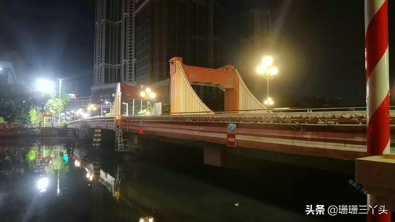 凌晨一点的中山桥,凌晨十二点的中山桥