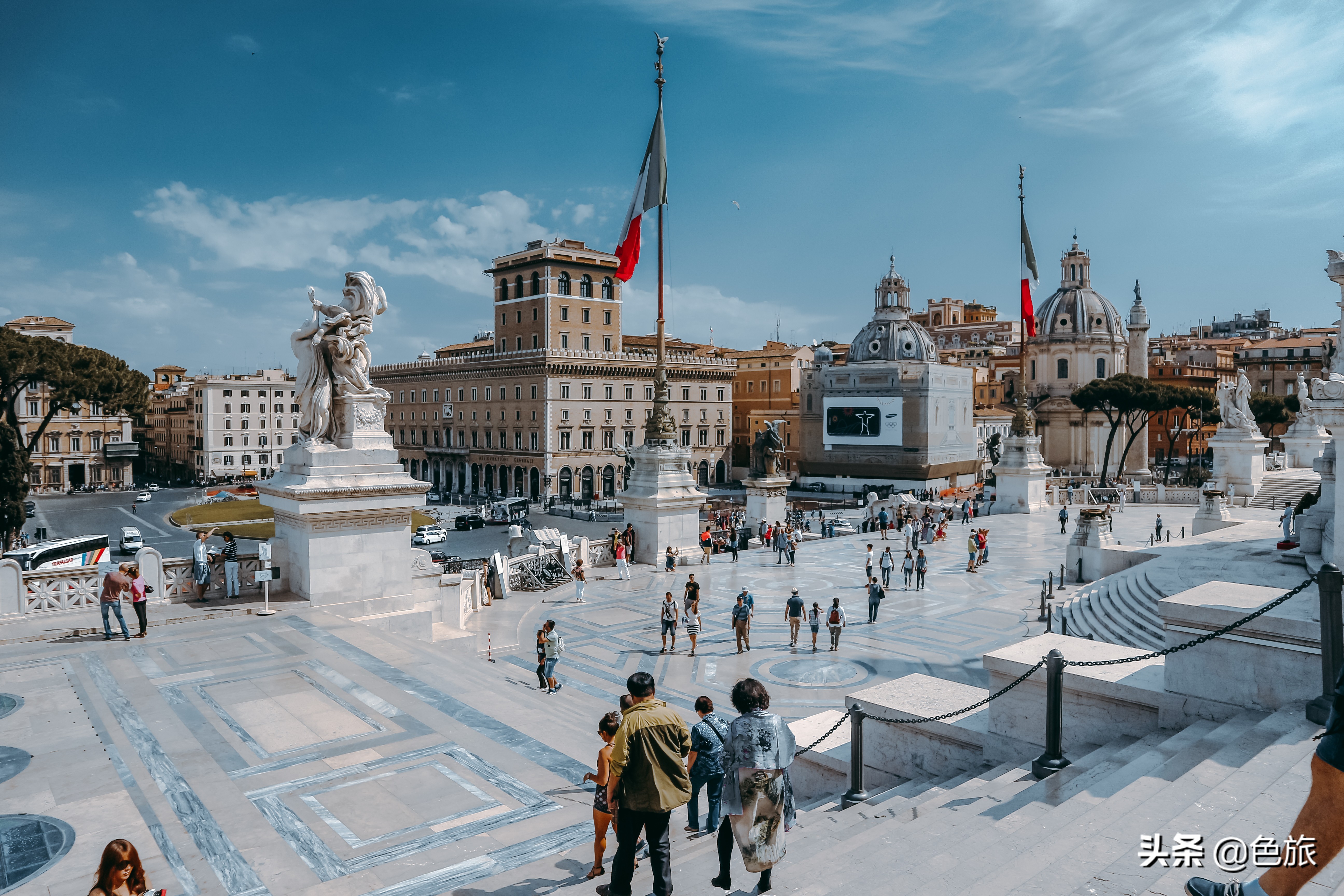 跟随赫本的脚步重温罗马假日,跟着赫本的脚步来到了罗马