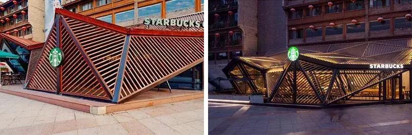 星巴克百年建筑,星巴克翻新