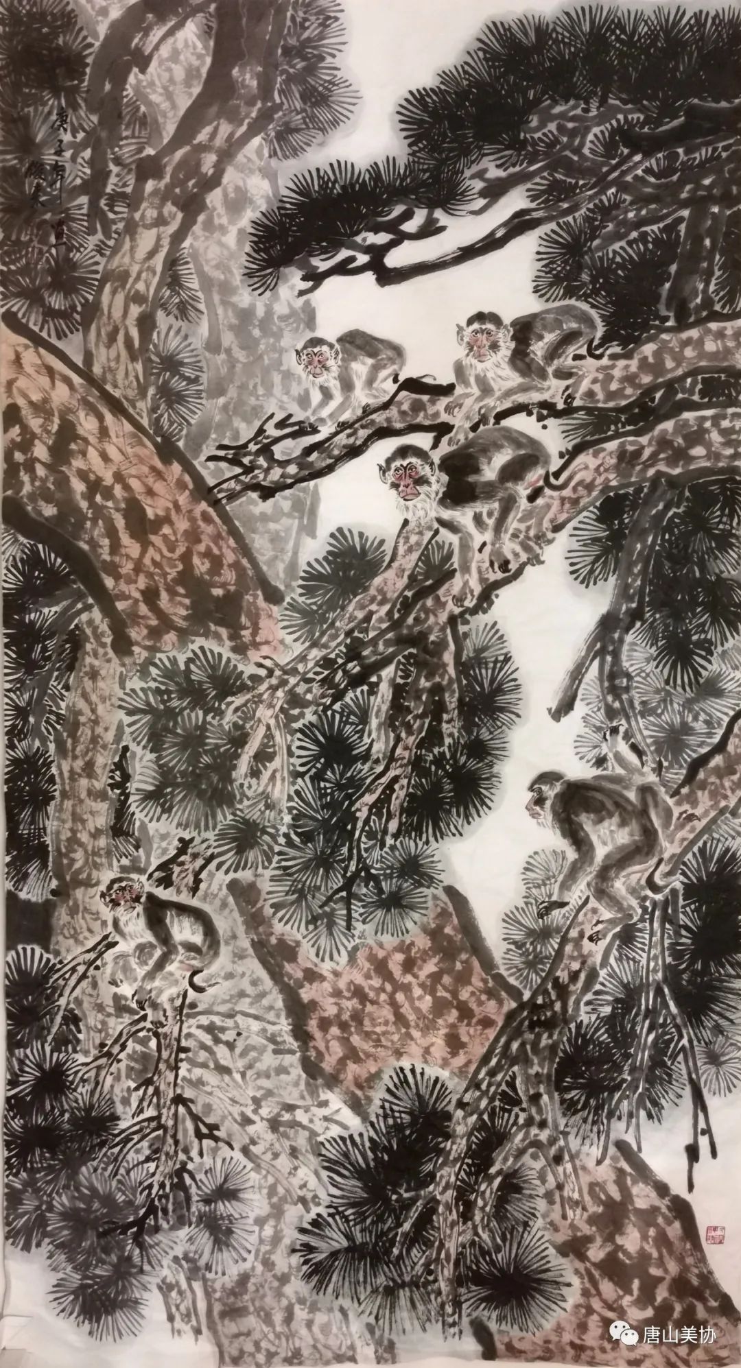 大美唐山展,展现唐山新时代绘画作品