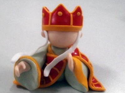 diy手工软陶教程,橡皮泥手工制作唐僧教程简单