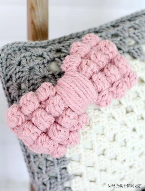 钩针蝴蝶结花样大全图解,钩针蝴蝶结教程全过程