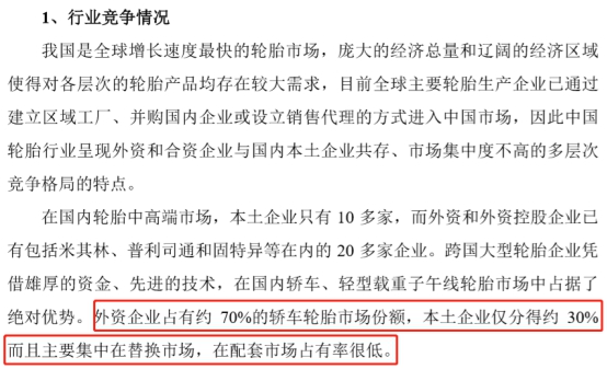 左手原配，右手备胎—玲珑轮胎还有多久能够挑战三巨头的霸主地位