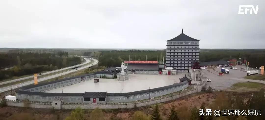 斥资3个亿，国外竟有个山寨中华古城：北京鼓楼、兵马俑……