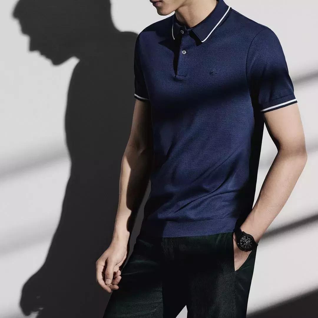 polo领怎么搭配出高级感,polo领休闲时尚