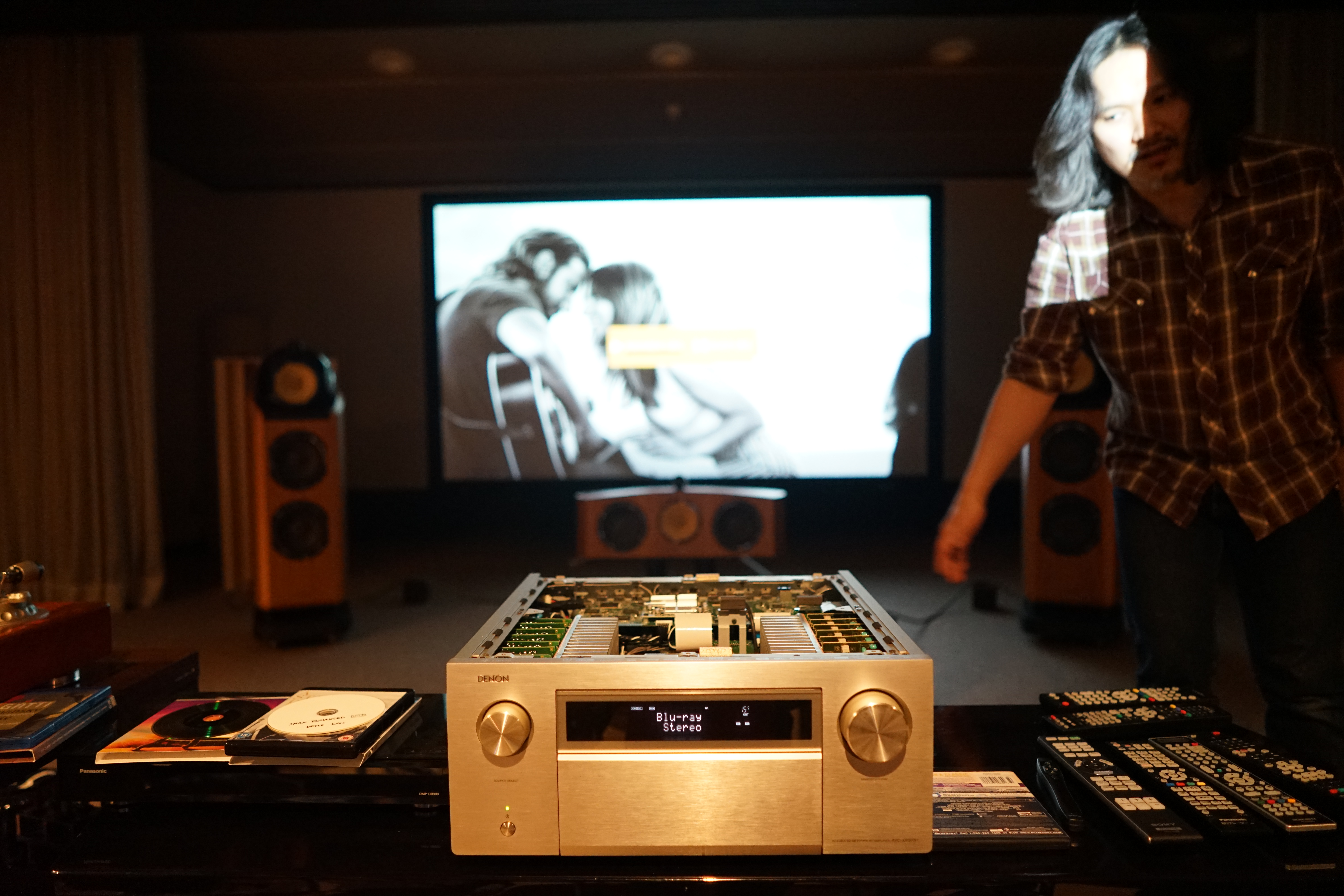 天龙avc-a110功放评测,天龙avc-a110拆解