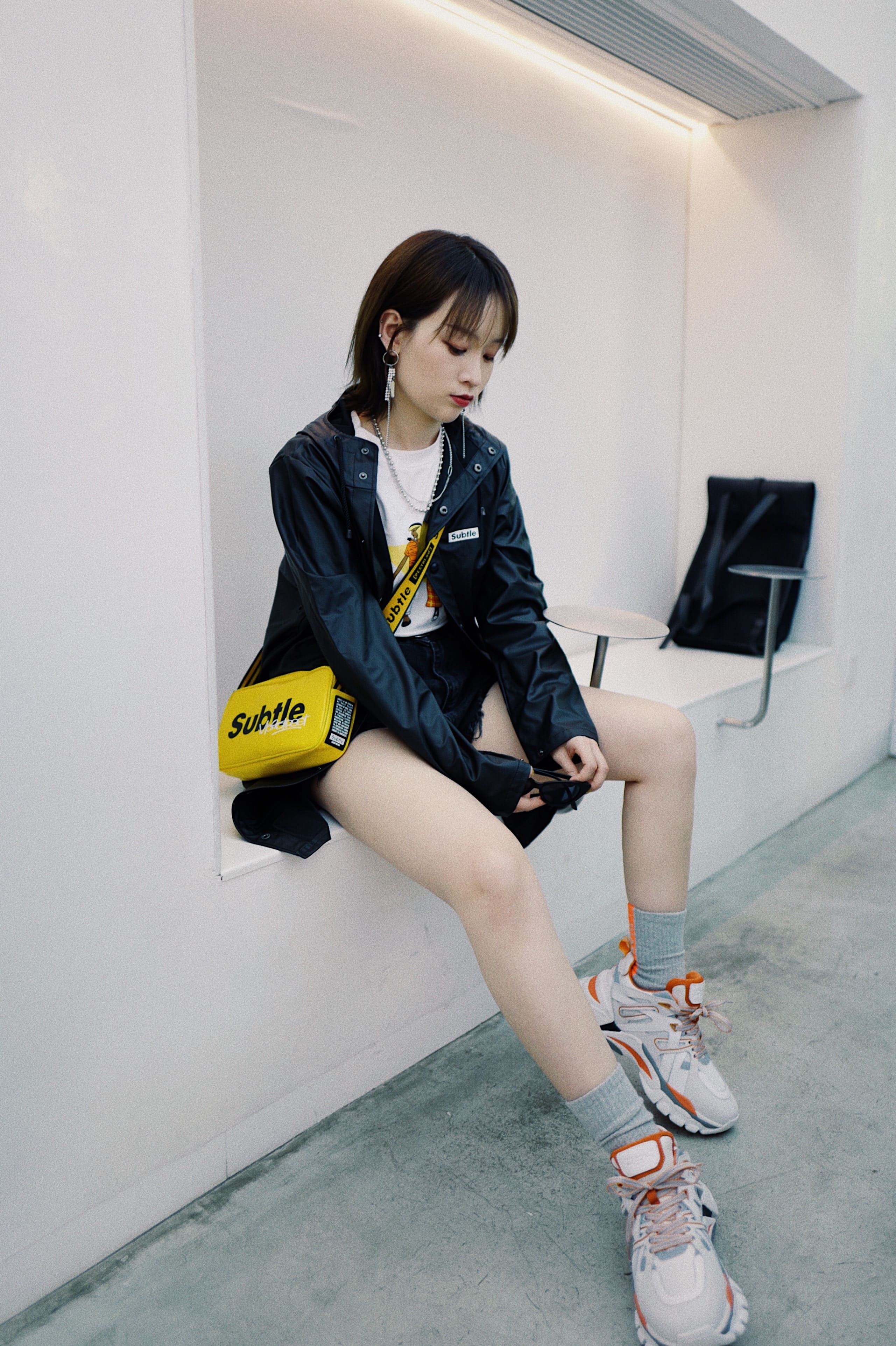 出色的穿搭,李斯丹妮同款subtle斜挎包