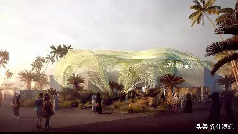 2020年迪拜世博会的展示设计鉴赏,迪拜世博会绝美建筑设计图