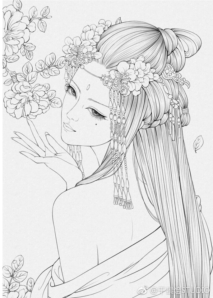 最难画最漂亮的公主,怎么画出优美的又好看的公主