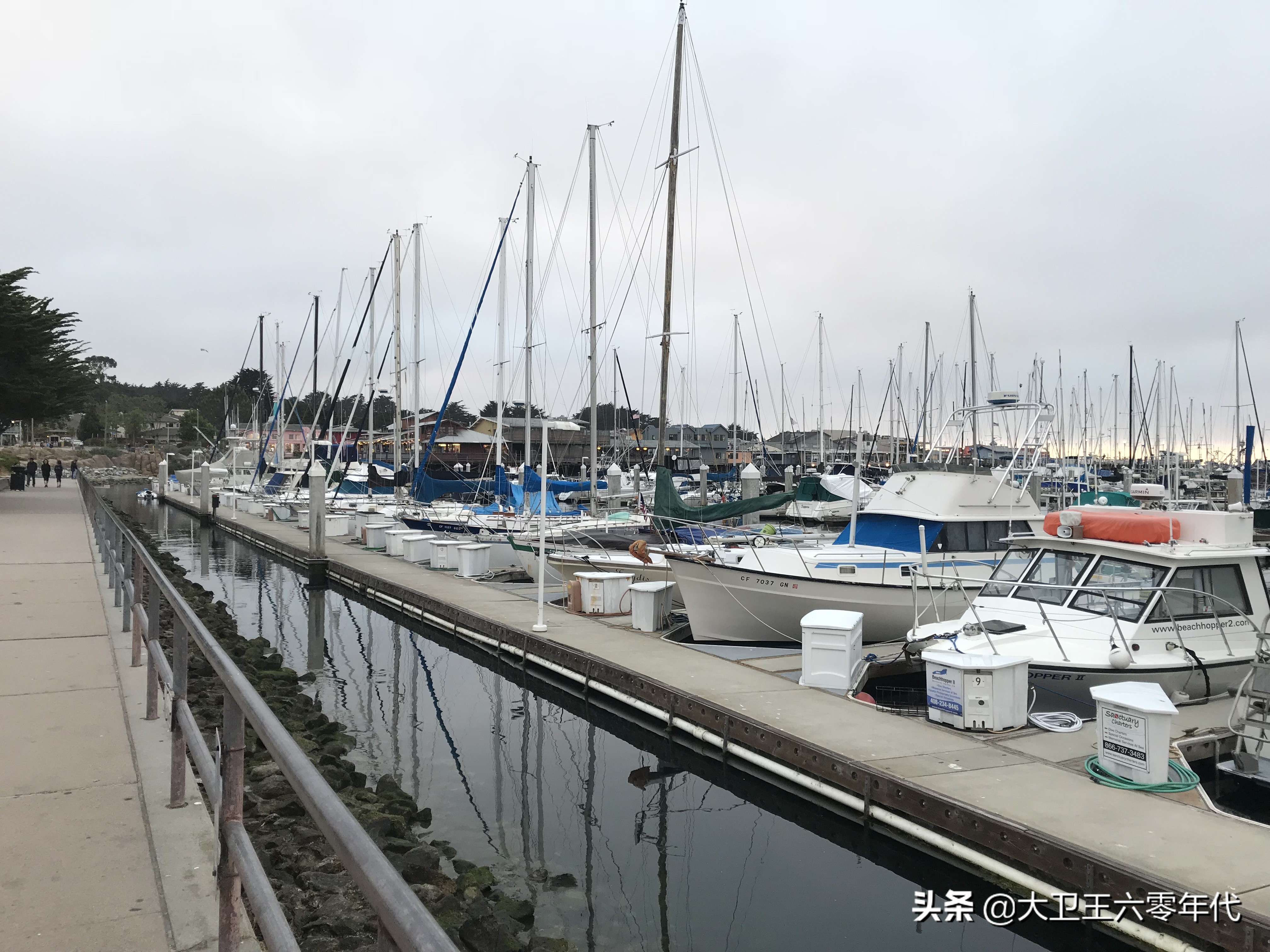 加州旧金山渔人码头,加州小城