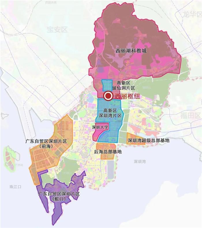 西丽站高铁站4条线路,13号线西丽高铁站