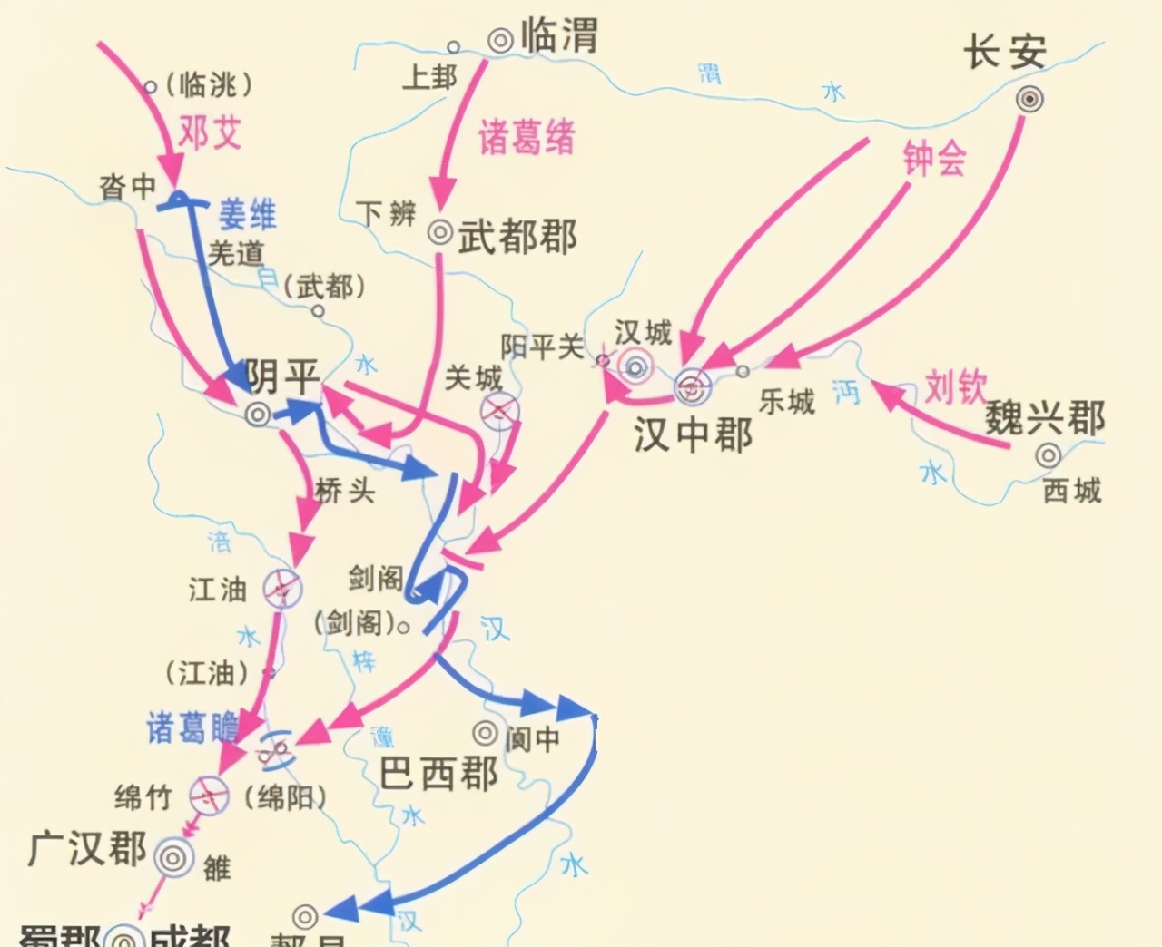 三国中姓邓的名将很少，但都是人中龙凤