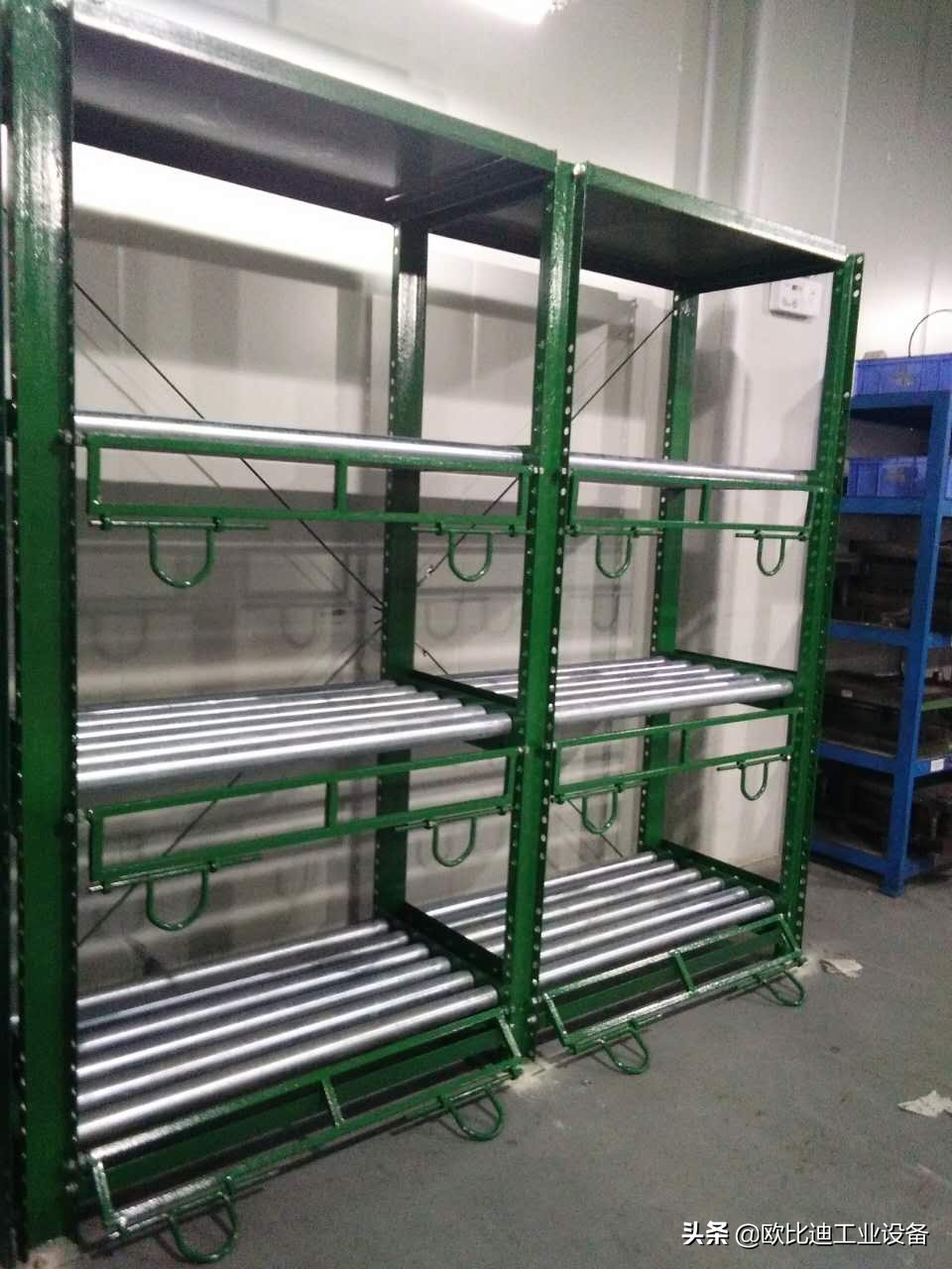 铁制模具存放架,抽屉式模具放置架防脱落