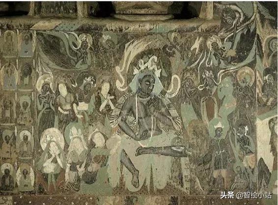 餐厅工业风国潮壁画,18d浮雕壁画国潮