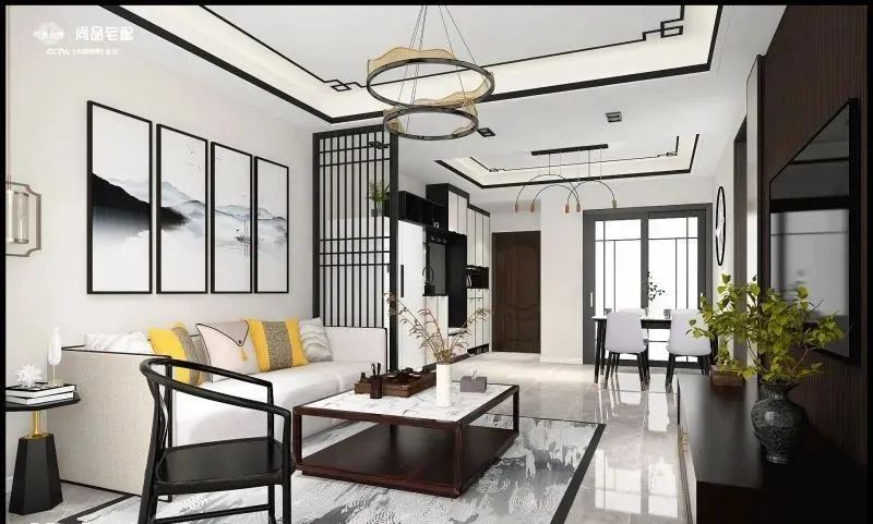 套内100平客餐厅装修效果,20人以上高端餐厅包间装修