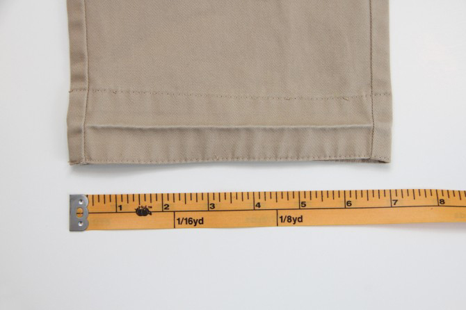 当自己买的裤子大了怎么办,缩短裤子小技巧