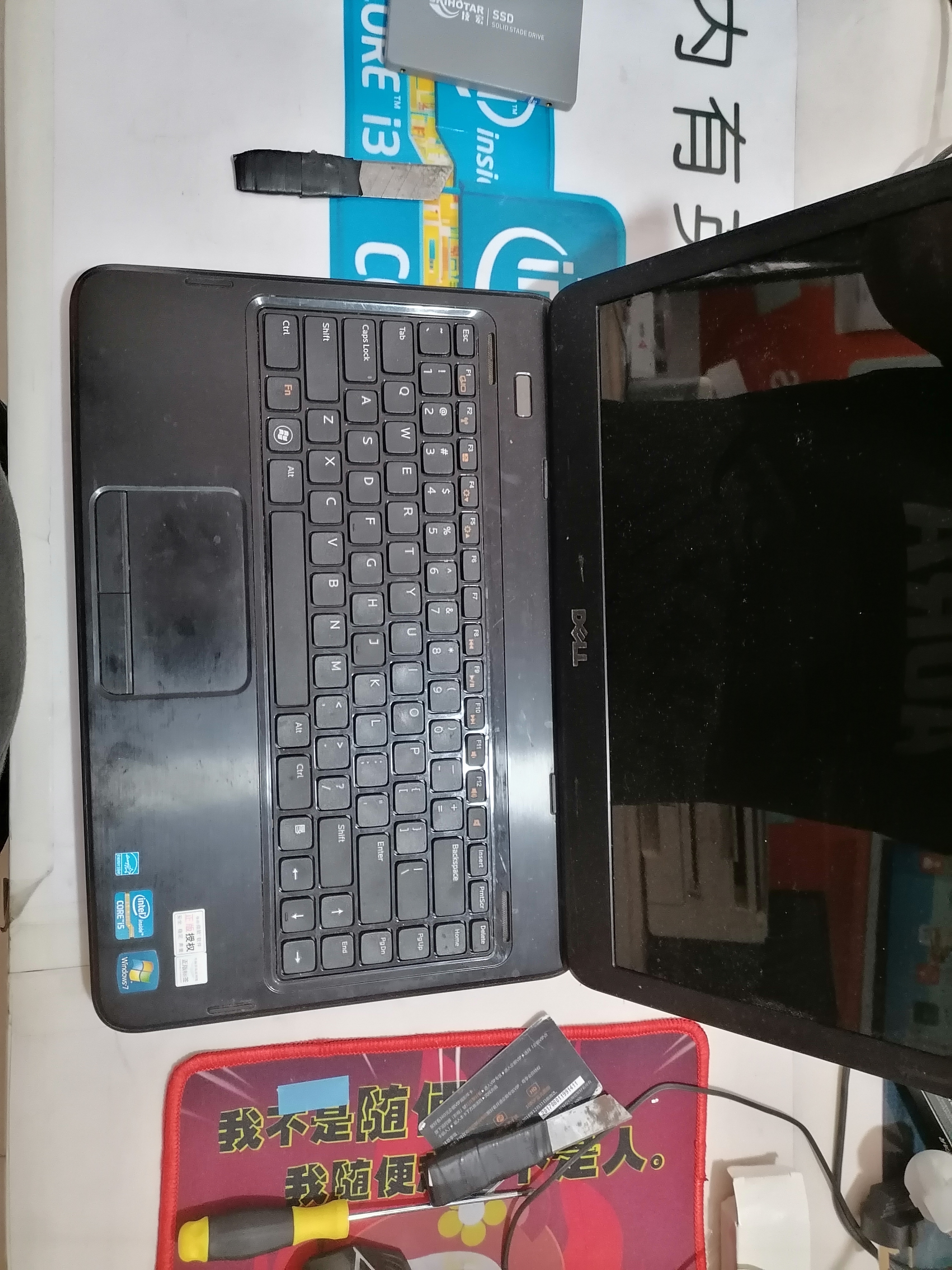 戴尔灵越11-3000series拆机,戴尔灵越4050升级换主板