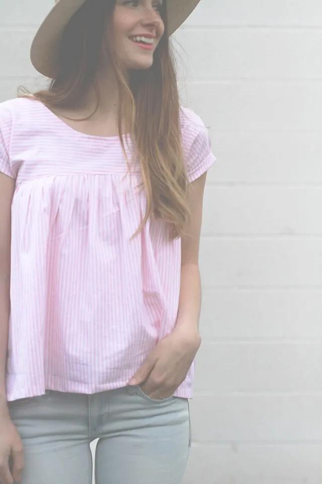 格子衬衫裁剪缝制详细教程,一件衬衫从设计到制作的全过程