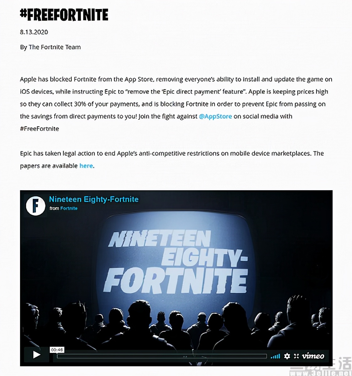 epic和苹果大战,epic和苹果最新消息