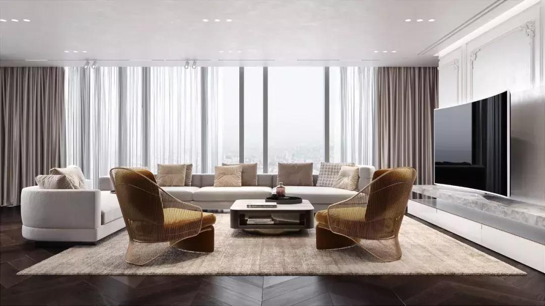 优雅现代法式风家装,简约经典诠释法式优雅