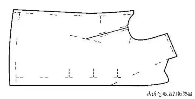 男大衣的工艺流程,服装制版纸样呢子大衣