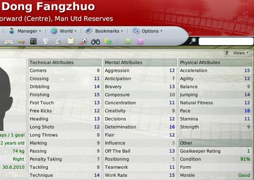 足球经理中国队,足球经理2010中国