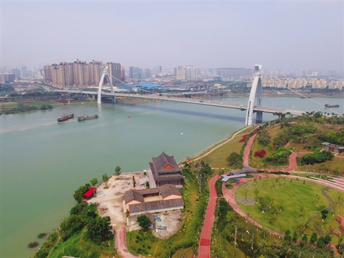南宁邕江两岸美景,邕江两岸风光无限