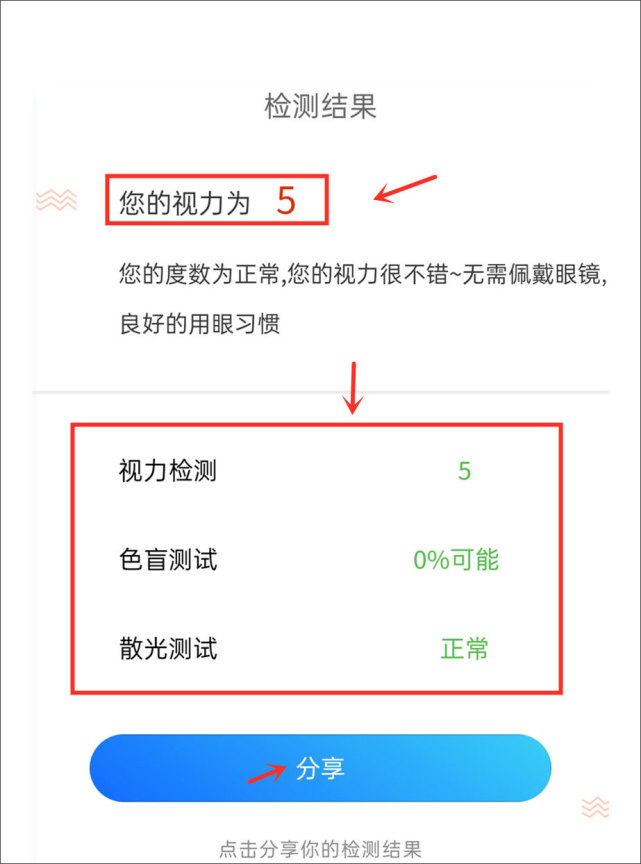 微信可以检测视力、散光和色盲了，快来检查一下吧