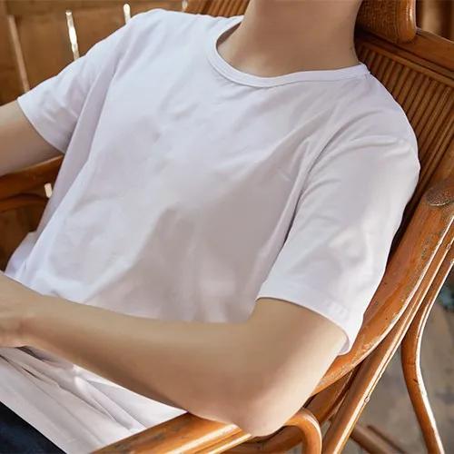 纯棉重磅t恤越洗越好穿,夏天耐穿好洗的t恤