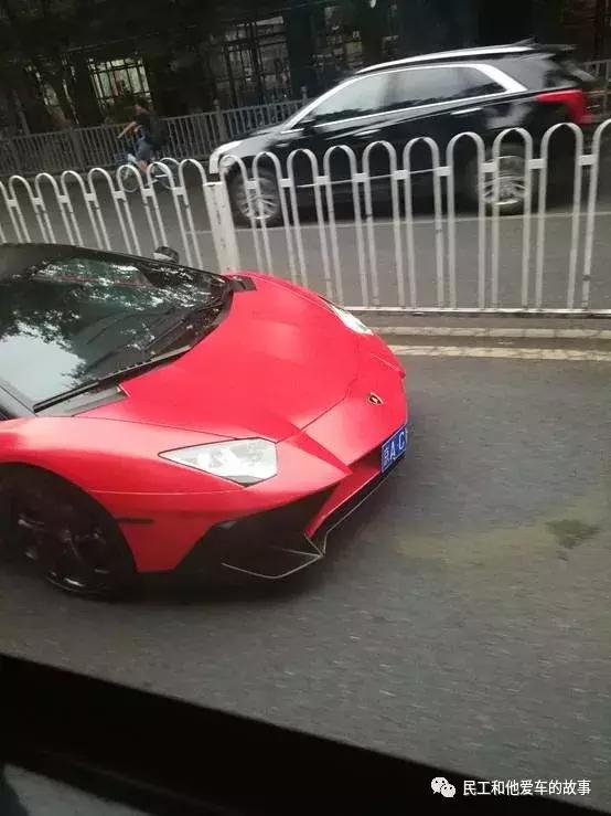 偶遇一辆大牛，霸道