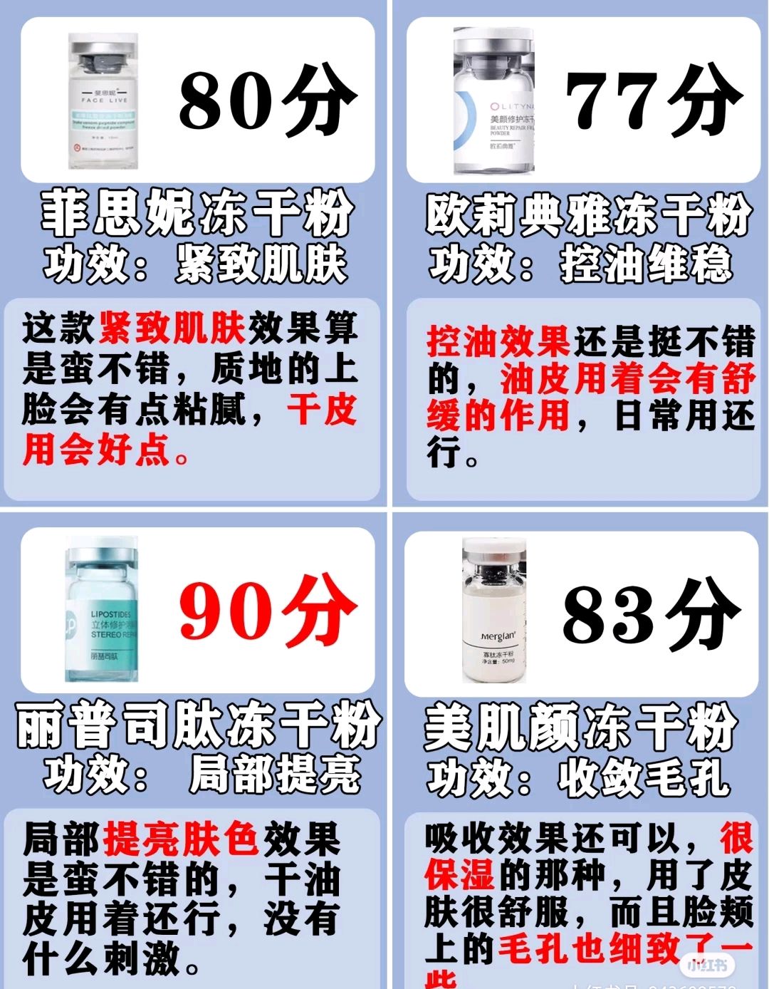 干粉测评红黑榜,干粉推荐测评