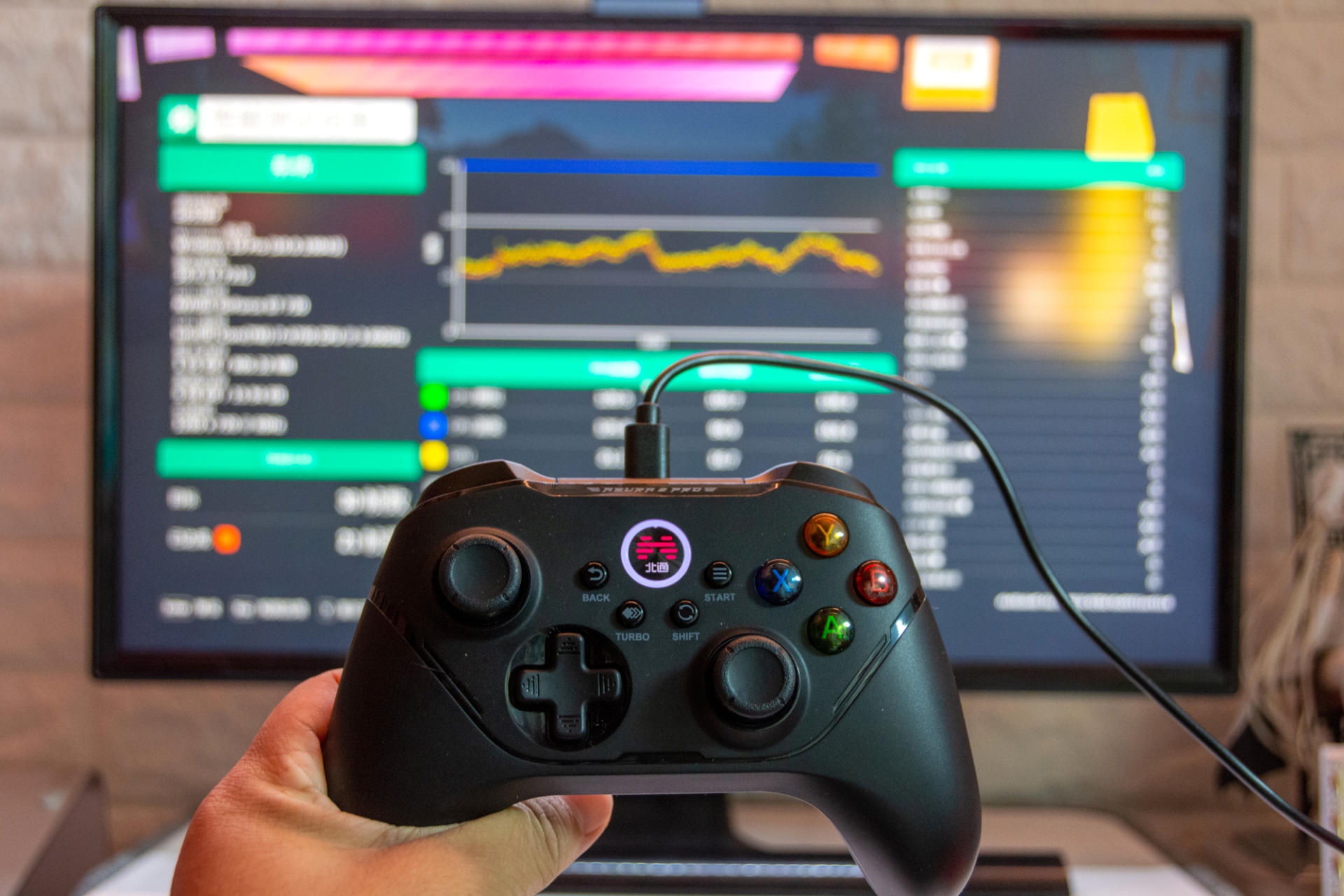 北通阿修罗2pro有线游戏手柄xbox360,北通阿修罗2pro手柄玩switch