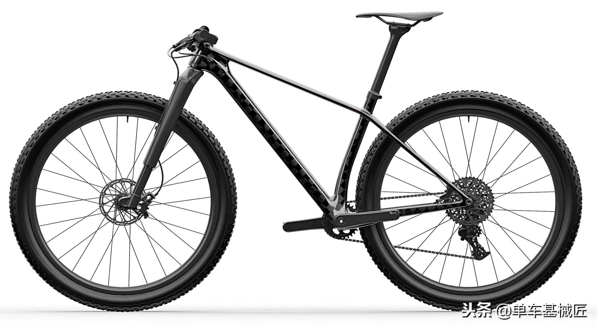 不偷奸不耍滑：实实在在的790g山地车车架，竟然还包含了桶轴