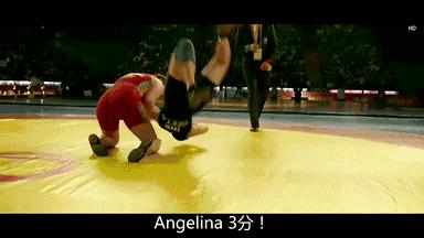 摔跤吧爸爸高光时刻,摔跤吧爸爸绝杀动作高清图