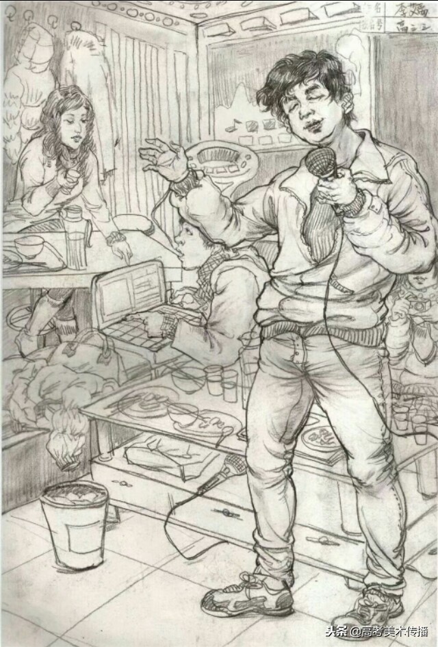 什么是命题设计速写,优秀的速写作品欣赏