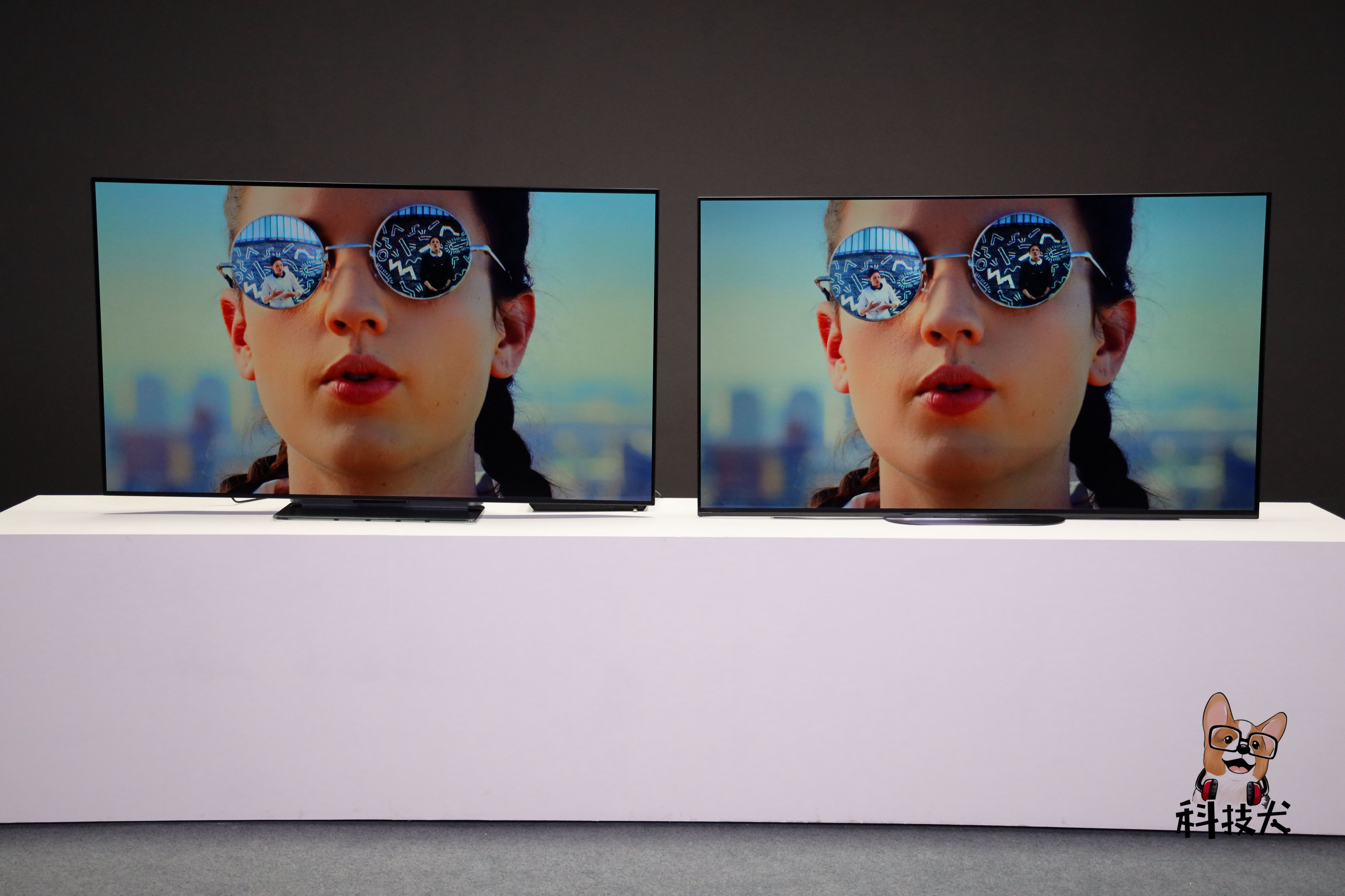 小米电视65寸oled对比索尼a8h,小米电视大师对比索尼a95