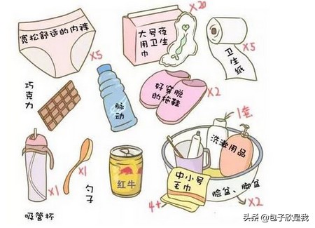 夏季婴儿待产包必备物品,夏季预产期实用待产包