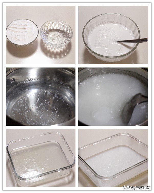 自己在家就能做q弹爽滑的凉粉,简单易做的凉粉清凉爽口