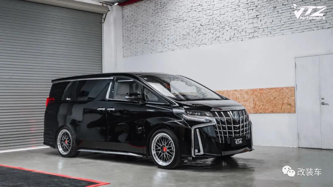 普通埃尔法改装世纪版,改装超帅埃尔法