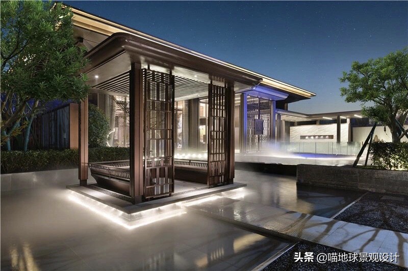 100款庭院廊架图片,中式庭院亭子设计效果图