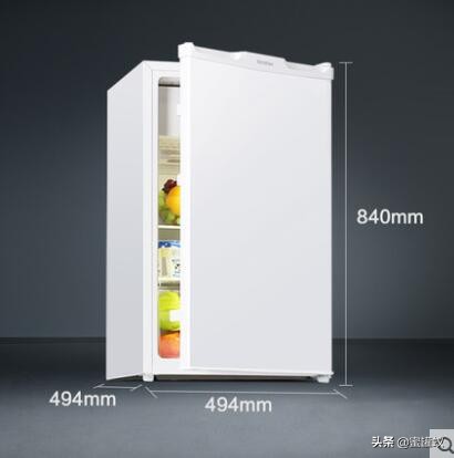 四开门最小冰箱尺寸多少,小冰箱规格尺寸一般多少