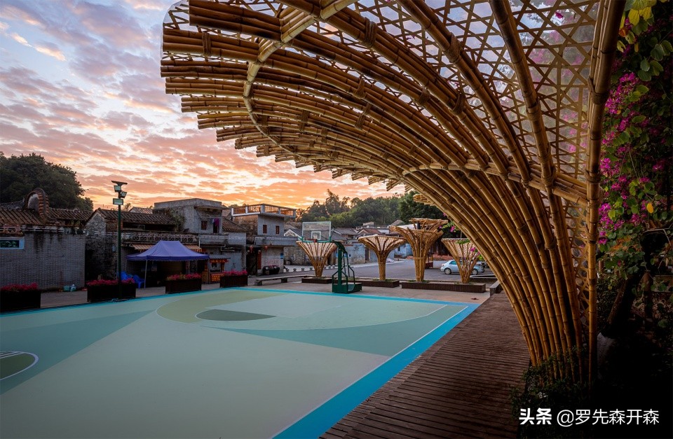 佛山景观庭院打造,竹编景观建筑方案推荐